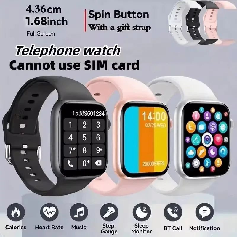 W26 Smart Watch Smart Watch X7 Men Dial Call Smart Watch Tracker Health Sport Tracker Android IOS Man Women Watch X8