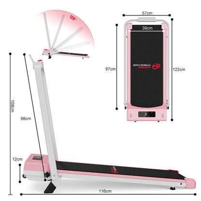 Treadmill C1, Speed 1-10KM/H, 5% Manual Incline
